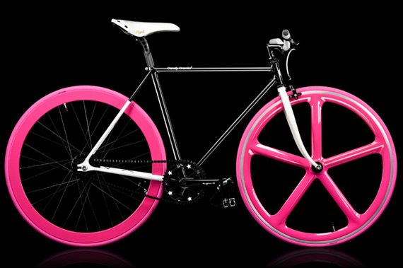 Fixed gear велосипед для девушки.